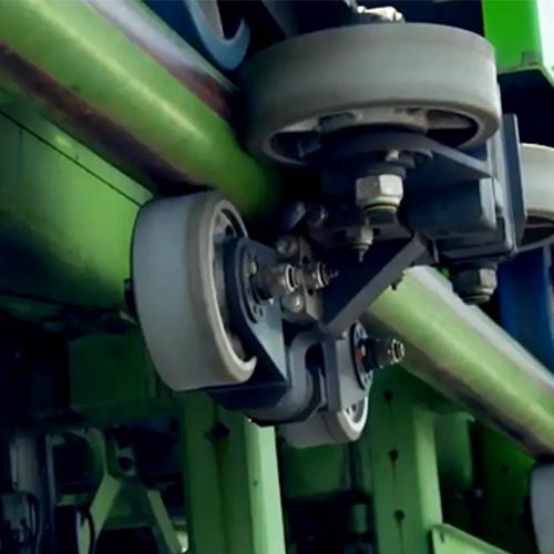 Amusement park equipment polyurethane tires