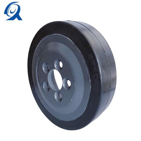230-75-82-45 Black Rubber Solid Tire
