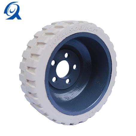 230-75-82-45 White Rubber Tread Pattern Tire
