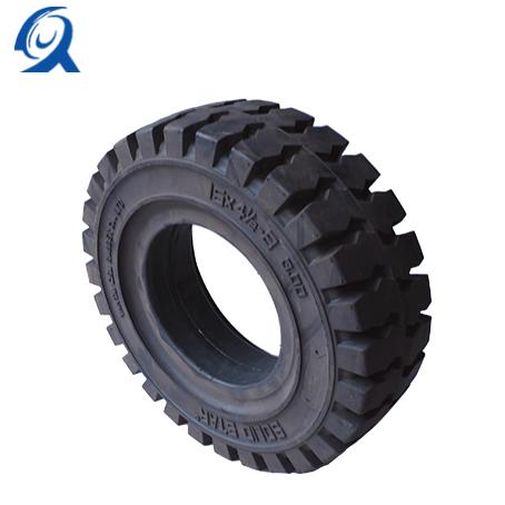 Zhongce 15-4.5-8 Black Quick-Mount Solid Tire
