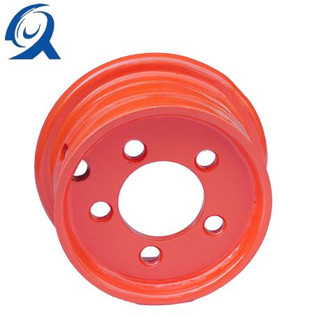 21-8-9 rim, 5 bolt holes, centered float plate, 15mm from the small end
